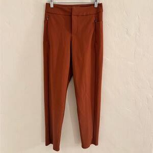 Athleta Burnt Orange Skinny Trouser